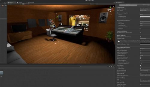 BTS building the VR recording studio