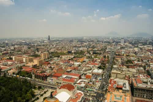 Mexico stad uitzicht