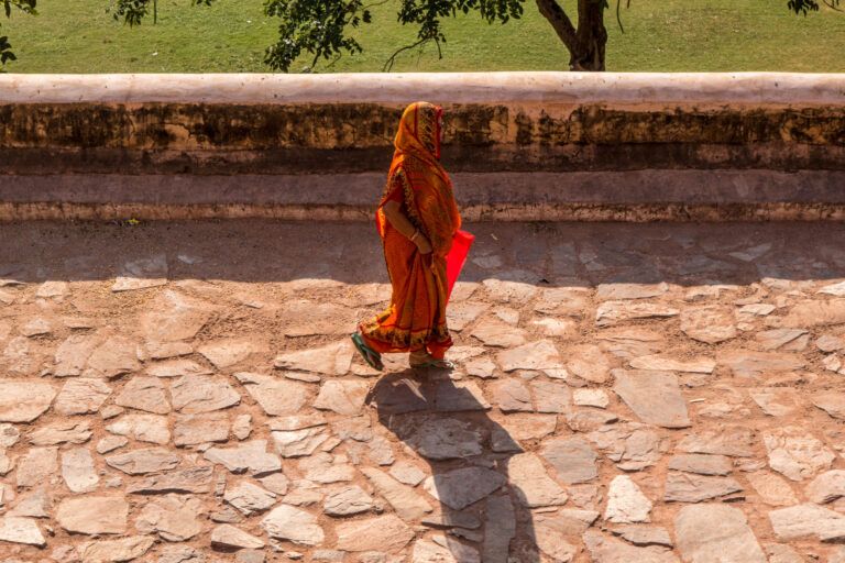 Woman in Jaipur India