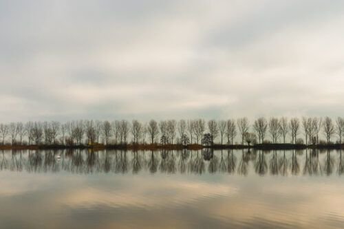 Reflectie zegerplas Alphen aan den Rijn